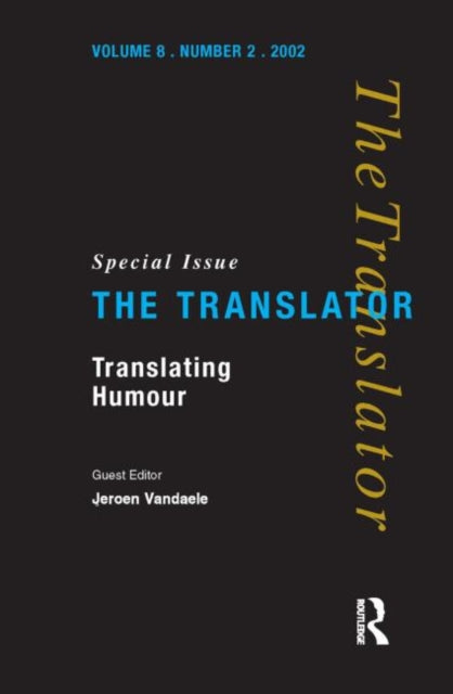 Book cover of: Translating Humour. By: Jeroen Vandaele