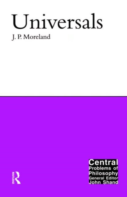 Book cover of: Universals. By: James Porter Moreland