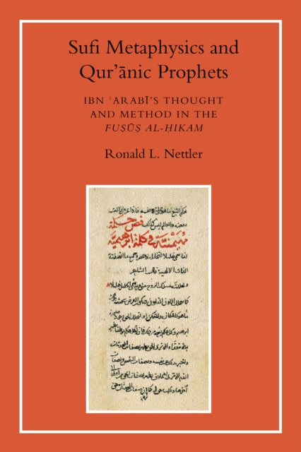 Book cover of: Sufi Metaphysics and Qur'anic Prophets