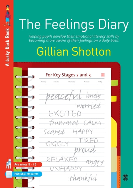 Book cover of: Feelings Diary. By: Gillian Shotton