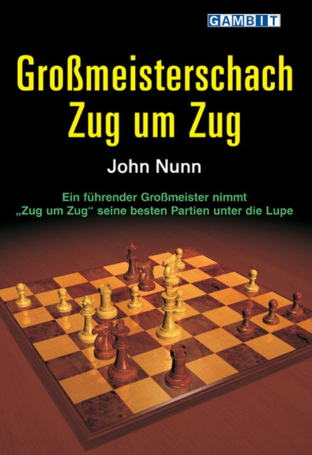 Book cover of: Grossmeisterschach Zug Um Zug