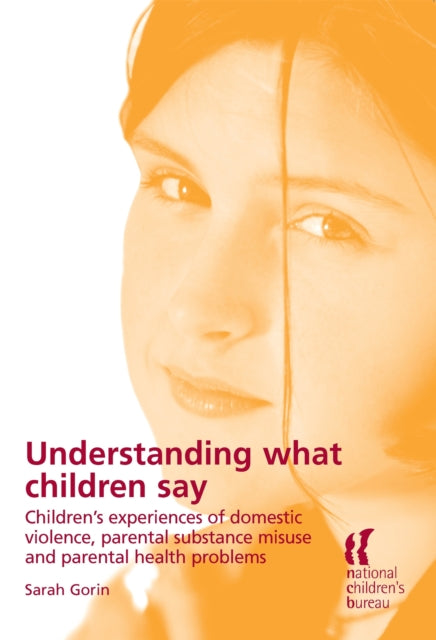 Book cover of: Understanding What Children Say. By: Sarah Gorin