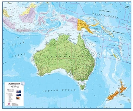 Book cover of: Australasia laminated