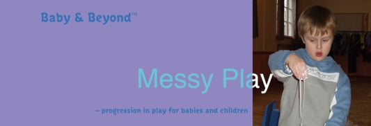 Book cover of: Messy Play. By: Sally Featherstone
