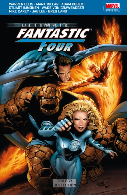 Book cover of: Ultimate Fantastic Four Trilogy Collection. By: Warren Ellis