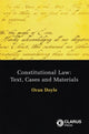 Book cover of: Constitutional Law. By: Oran Doyle