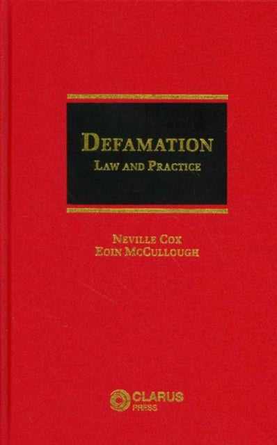 Book cover of: Defamation. By: Neville Cox