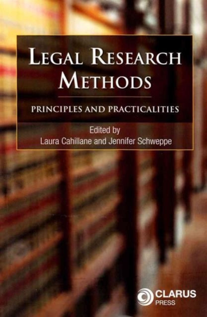 Book cover of: Legal Research Methods. By: Laura Cahillane