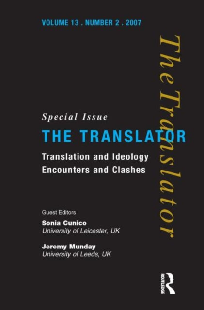 Book cover of: Translation and Ideology. By: Sonia Cunico