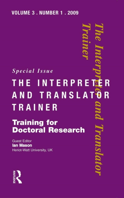 Training for Doctoral Research