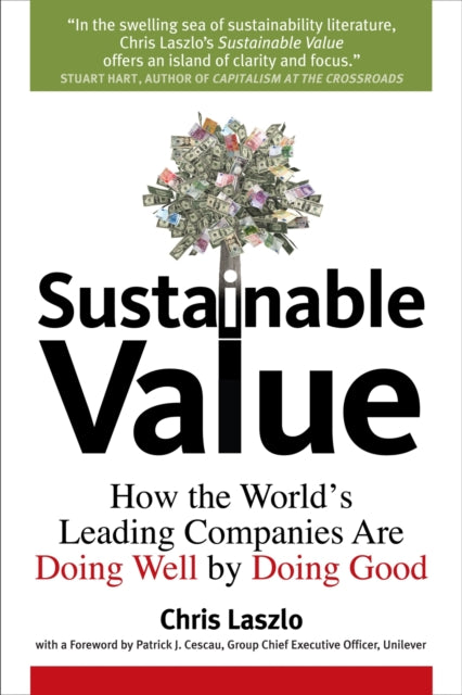 Book cover of: Sustainable Value. By: Christopher Laszlo