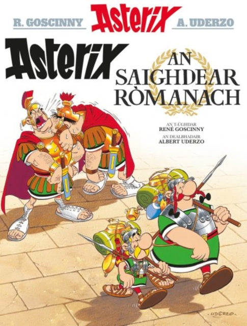 Book cover of: Asterix an Saighdear Romanach (Gaelic)