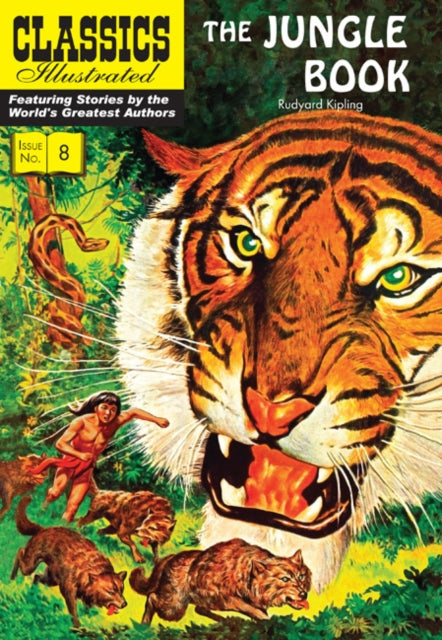 Book cover of: Jungle Book. By: Rudyard Kipling