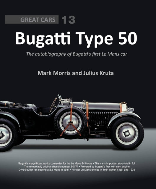 Book cover of: Bugatti Type 50. By: Julius Kruta