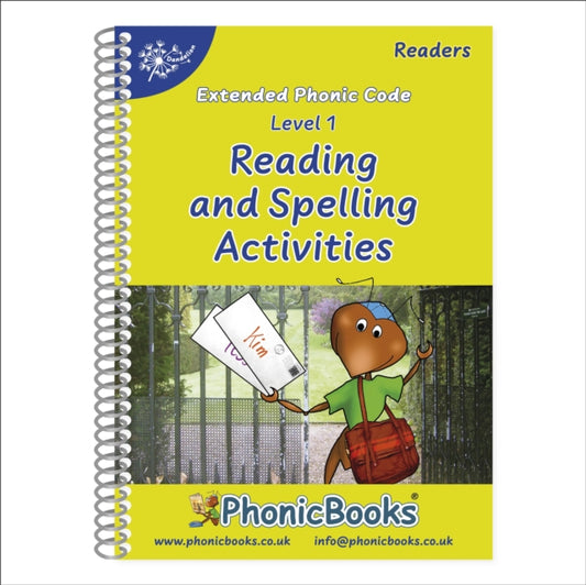 Book cover of: Phonic Books Dandelion Readers Reading and Spelling Activities Vowel Spellings Level 1. By: Phonic Books