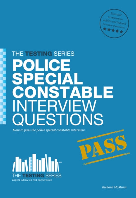 Book cover of: Police Special Constable Interview Questions and Answers