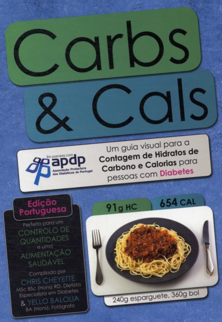Book cover of: Carbs & Cals (ed. Portuguesa)