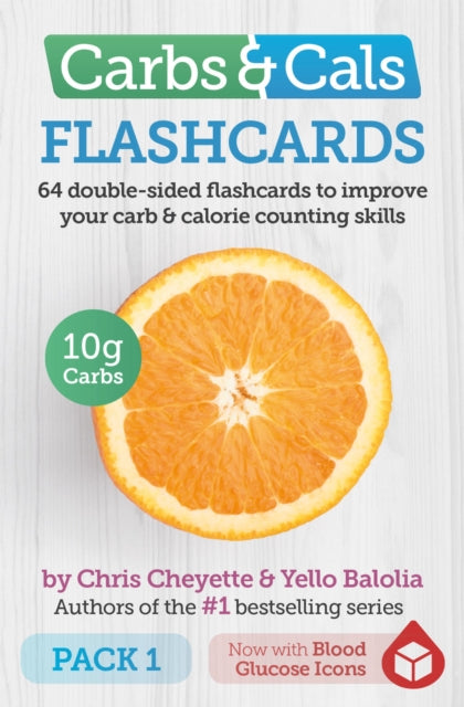 Book cover of: Carbs & Cals Flashcards PACK 1