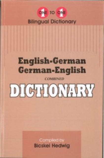 Book cover of: English-German & German-English One-to-One Dictionary