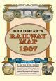 Book cover of: Bradshaw's Railway Folded Map 1907. By: George Bradshaw