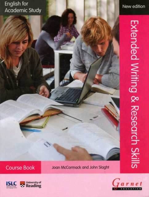 Book cover of: English for Academic Study: Extended Writing & Research Skills Course Book - Edition 2. By: John Slaght Joan McCormack