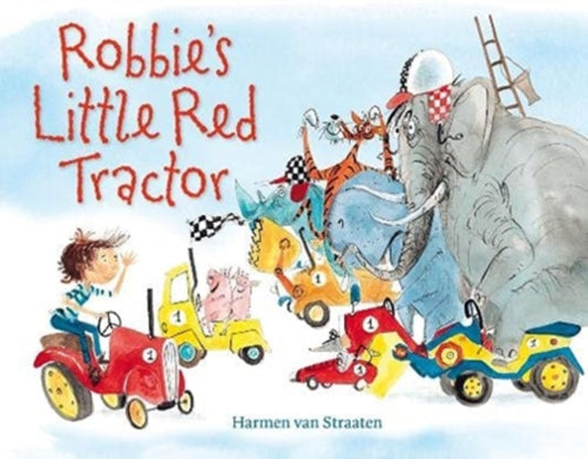 Book cover of: Robbie's Little Red Tractor. By: Harmen Van Straaten