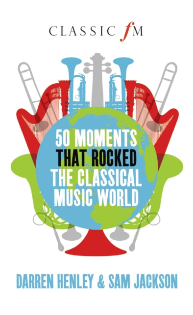 Book cover of: 50 Moments That Rocked the Classical Music World. By: Darren Henley