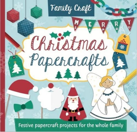 Book cover of: Christmas Papercraft. By: Claire Munday; Lyn Coutts; Katie Wallis