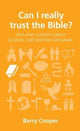 Book cover of: Can I really trust the Bible?