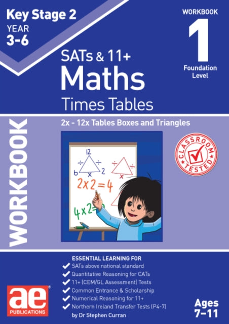 Book cover of: KS2 Times Tables Workbook 1