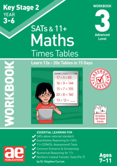 Book cover of: KS2 Times Tables Workbook 3