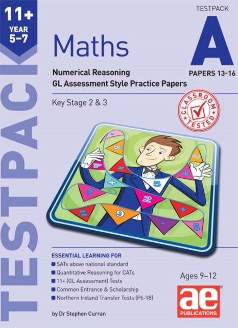 Book cover of: 11+ Maths Year 5-7 Testpack A Papers 13-16