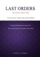 Book cover of: Last Orders
