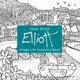 Book cover of: Helen Elliott Village Life Colouring Book. By: Helen Elliott