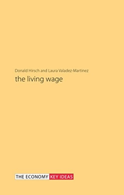 Book cover of: Living Wage. By: Donald Hirsch