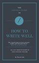 Book cover of: Connell Guide To How to Write Well
