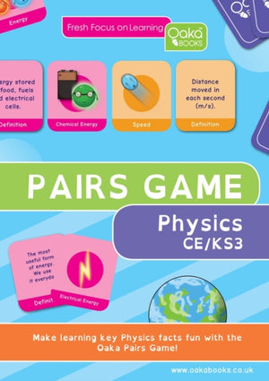 Physics Pairs Game