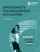 Book cover of: SPREADSHEETS FOR MANAGEMNT ACCOUNTING TUTORIAL. By: Wendy Yates