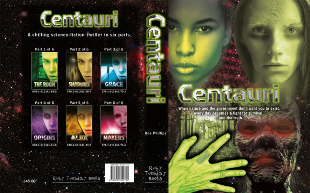 Book cover of: Centauri 6 book box set. By: Dee Phillips