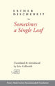 Book cover of: Sometimes a Single Leaf. By: Esther Dischereit