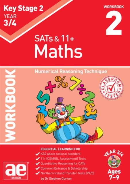 Book cover of: KS2 Maths Year 3/4 Workbook 2