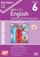 Book cover of: KS2 Spelling & Vocabulary Workbook 6