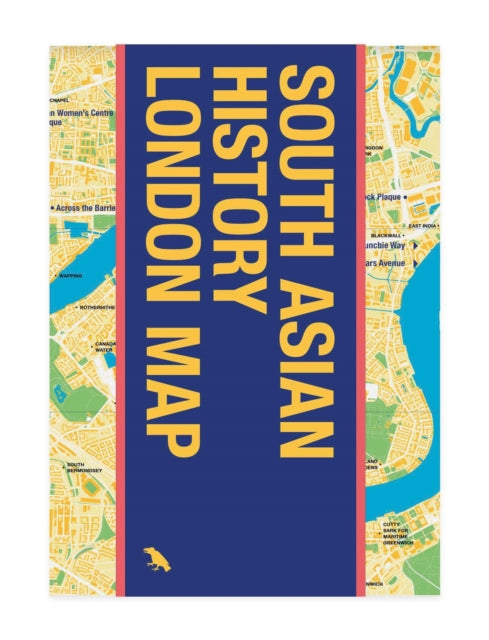 Book cover of: South Asian History London Map