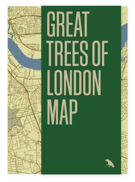Book cover of: Great Trees of London Map. By: Paul Wood