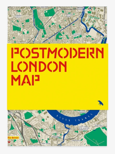 Book cover of: Postmodern London Map
