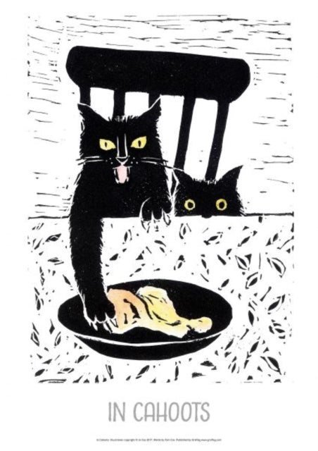 Book cover of: Jo Cox Poster: Cats in Cahoots