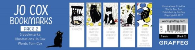 Book cover of: Jo Cox Bookmarks - Pack 2. By: Jo Cox