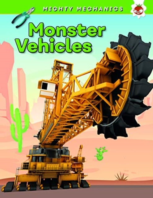 Book cover of: Monster Vehicles - Mighty Mechanics. By: John Allan