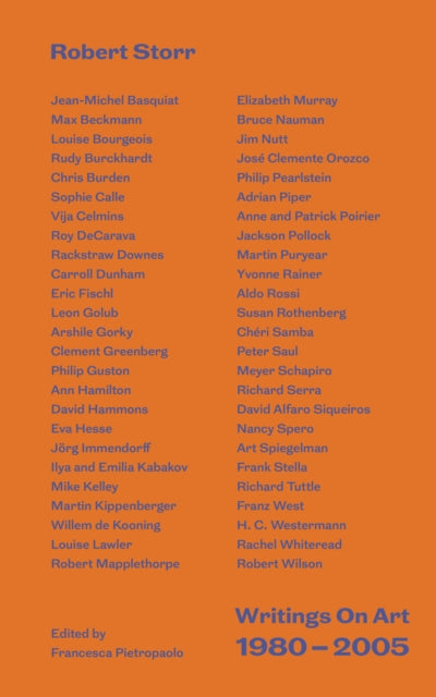 Book cover of: Writings On Art 1980-2005. By: Francesca Pietropaolo
