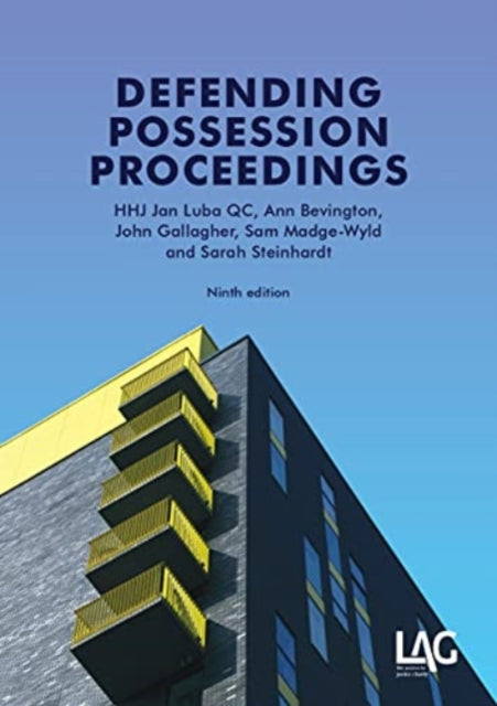 Book cover of: Defending Possession Proceedings. By: Jan Luba
